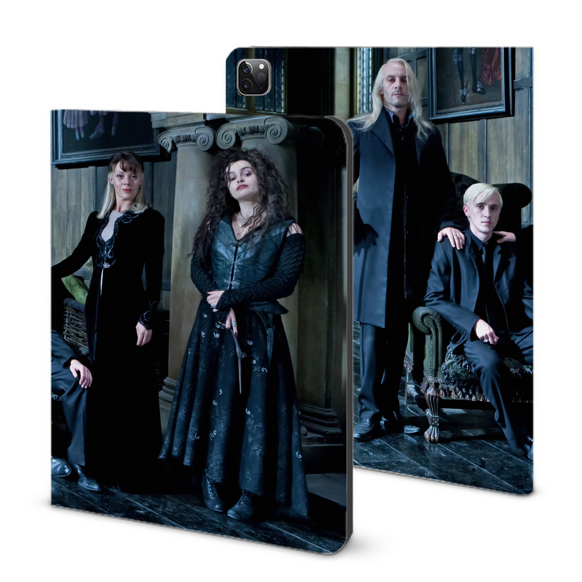 （画像用） Harry Potter ハリー・ポッターシリーズ IPad ケース ブック型 PUレザー TPU 耐衝撃 軽量 薄型 ペン収納なし 全面保護 IPad 各モデル対応